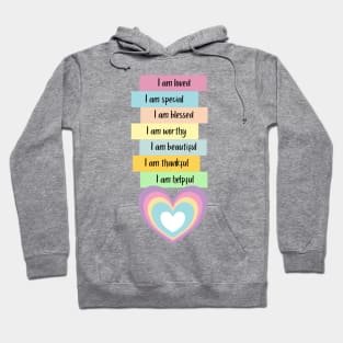 Everyday affirmations for kids Hoodie